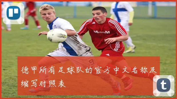 德甲所有足球队的官方中文名称及缩写对照表